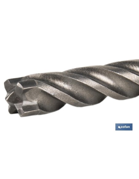 BROCA SDS PLUS PARA HORMIGÓN ARMADO 06 X 165 MM