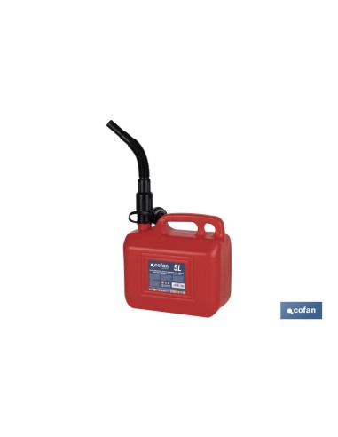 BIDÓN DE COMBUSTIBLE 5 L VENTA UNITARIA