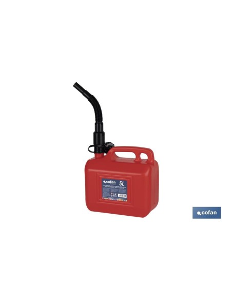 BIDÓN DE COMBUSTIBLE 5 L VENTA UNITARIA