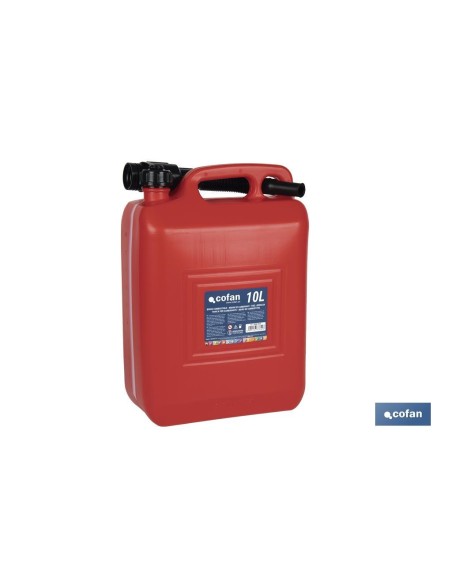 BIDÓN DE COMBUSTIBLE 10 L VENTA UNITARIA