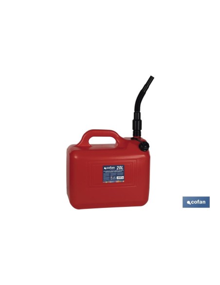 BIDÓN DE COMBUSTIBLE 20 L VENTA UNITARIA