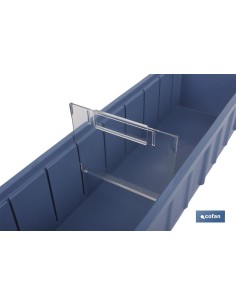 SEPARADOR TRANSVERSAL PLASTICO P/GAVETA