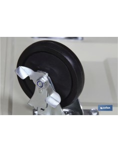 CARRO PLATAFORMA PLEGABLE ACERO 915x615x860 MM 2
