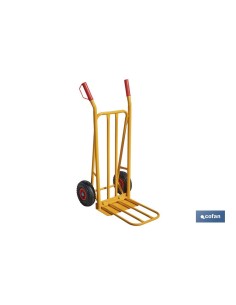 CARRETILLA ALMACÉN PALA ANCHA PLEGABLE 1160X510X780 MM