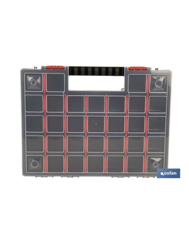 ESTUCHE ORGANIZADOR 32 COMPARTIMENTOS 399 X 303 X 50 MM