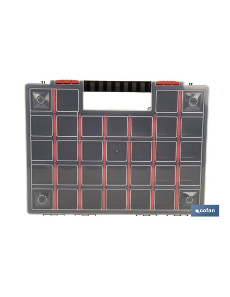 ESTUCHE ORGANIZADOR 32 COMPARTIMENTOS 399 X 303 X 50 MM