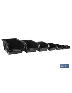 GAVETA NEGRA 390 X 240 X 180 MM