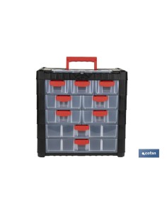 ARMARIO 9 GAVETAS 400 X 200 X 392 MM 2