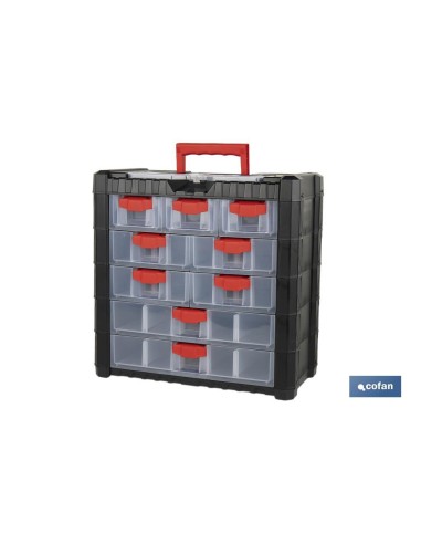 ARMARIO 9 GAVETAS 400 X 200 X 392 MM