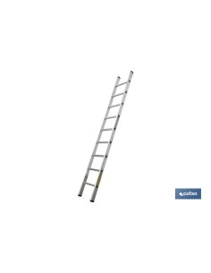 ESCALERA ALUMINIO 9 PELDAÑOS 2,50 M 2