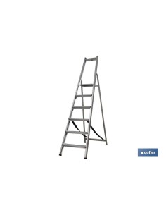ESCALERA ALUMINIO SOLDADA 9 PELDAÑOS - REFORZADA 2