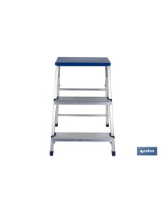 TABURETE ALUMINIO 3 PELDAÑOS Y 0,67 M ALTURA 2