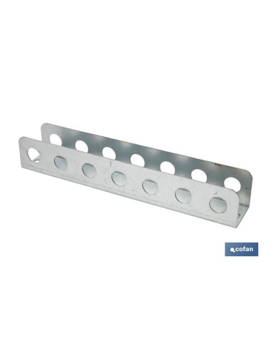 SOPORTE DESTORNILLADORES GALVANIZADO PARA PANEL DE HERRAMIENTAS L-220 MM