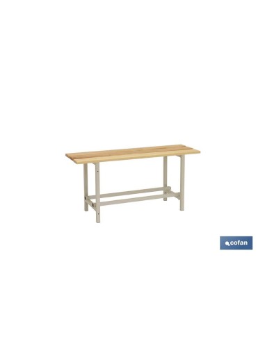 BANCO DE VESTUARIO MADERA L-1000 MM