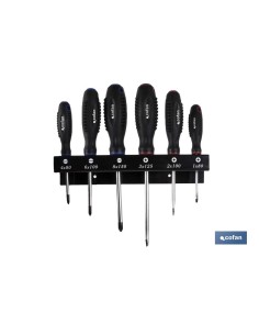 SET DESTORNILLADORES 6 PCS. SERIE 6000 2