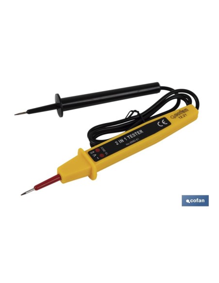 MEDIDOR DE TENSION 2 EN 1 DE 3-400 V