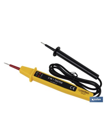 MEDIDOR DE TENSION 2 EN 1 DE 3-400 V