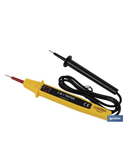 MEDIDOR DE TENSION 2 EN 1 DE 3-400 V
