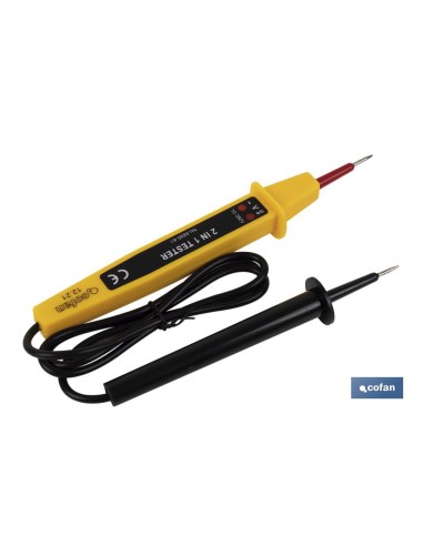 MEDIDOR DE TENSION 2 EN 1 DE 3-400 V