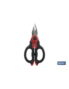 TIJERAS ELECTRICISTA PROFESIONAL 160mm (pelacables/crimpar)