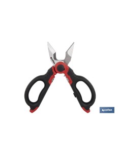 TIJERAS ELECTRICISTA PROFESIONAL 160mm (pelacables/crimpar) 2