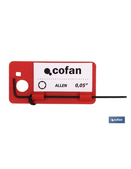 LLAVE ALLEN PULGADAS M- 9/64