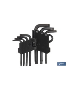 SET LLAVES TORX 7 Uds. (10-40) 2