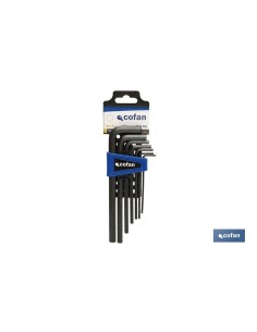 SET LLAVES HEXAG. 7 Uds. (2,5-10) 2