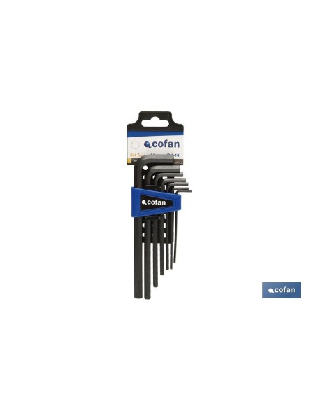SET LLAVES HEXAG. 7 Uds. (2,5-10)