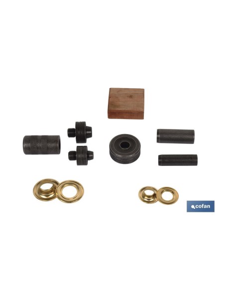 KIT COMPLETO OJETES Y OLLAOS EN 10 Y 12 mm