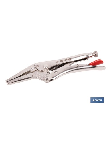 TENAZA GRIP BOCAS LARGAS 6.1/2
