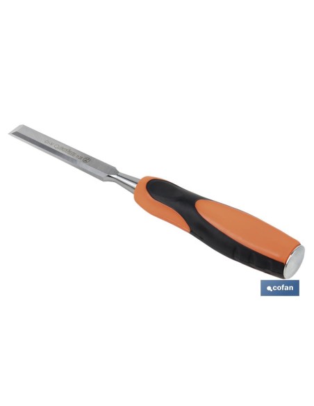 FORMÓN CON MANGO BIMATERIAL ANCHO DE CORTE 14 MM