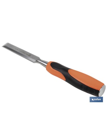 FORMÓN CON MANGO BIMATERIAL ANCHO DE CORTE 18 MM