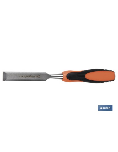 FORMÓN CON MANGO BIMATERIAL ANCHO DE CORTE 22 MM