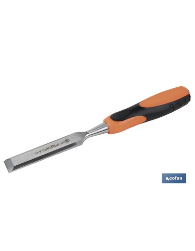 FORMÓN CON MANGO BIMATERIAL ANCHO DE CORTE 22 MM