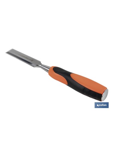 FORMÓN CON MANGO BIMATERIAL ANCHO DE CORTE 22 MM