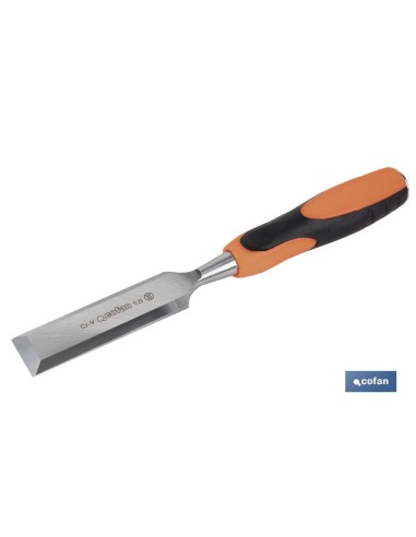 FORMÓN CON MANGO BIMATERIAL ANCHO DE CORTE 30 MM