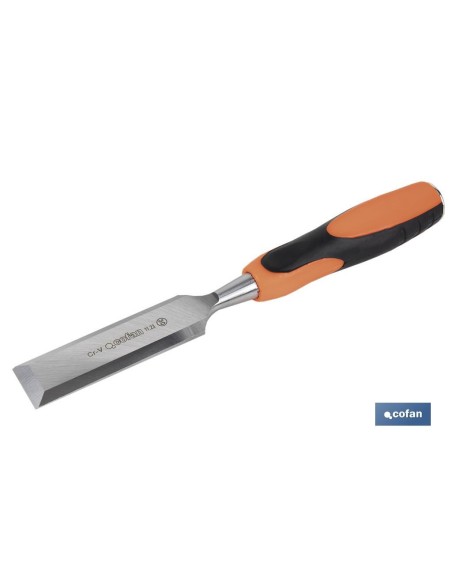 FORMÓN CON MANGO BIMATERIAL ANCHO DE CORTE 30 MM