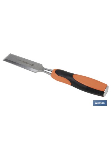 FORMÓN CON MANGO BIMATERIAL ANCHO DE CORTE 30 MM