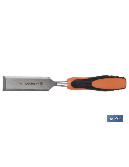 FORMÓN CON MANGO BIMATERIAL ANCHO DE CORTE 32 MM