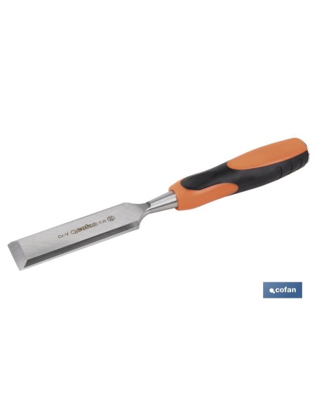 FORMÓN CON MANGO BIMATERIAL ANCHO DE CORTE 32 MM