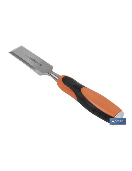 FORMÓN CON MANGO BIMATERIAL ANCHO DE CORTE 32 MM