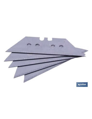 PACK 5 CUCHILLAS TRAPEZOIDALES 60MM