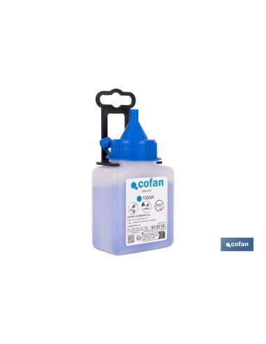 FRASCO DE POLVO AZUL 100 GRS