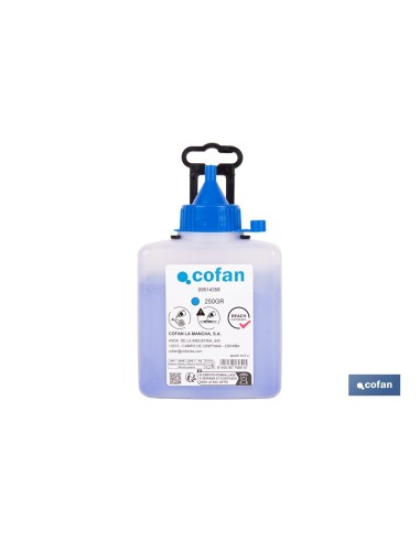 FRASCO DE POLVO AZUL 250 GRS