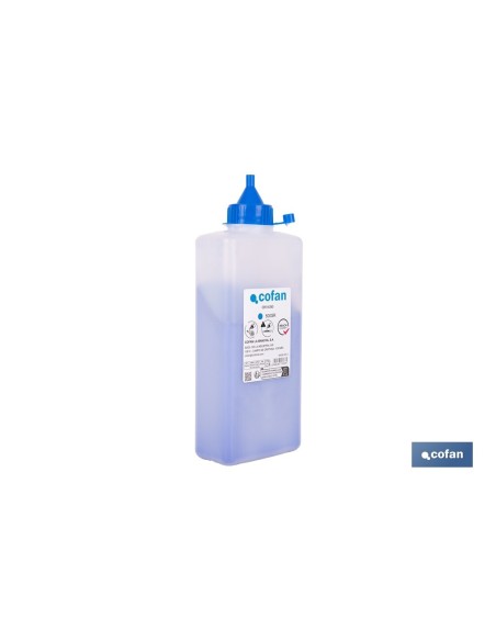 FRASCO DE POLVO AZUL 500 GRS