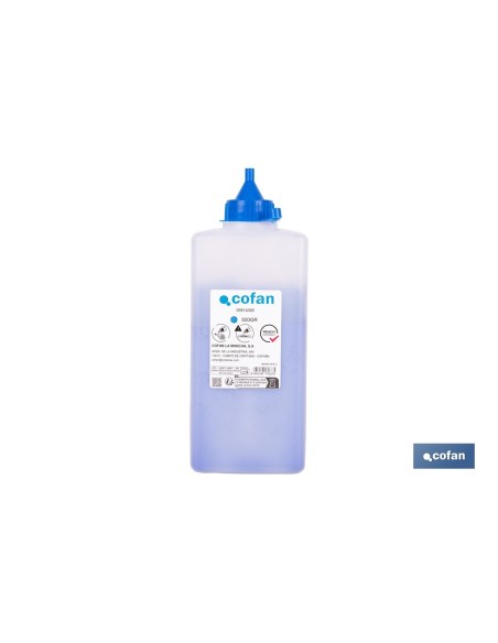 FRASCO DE POLVO AZUL 500 GRS