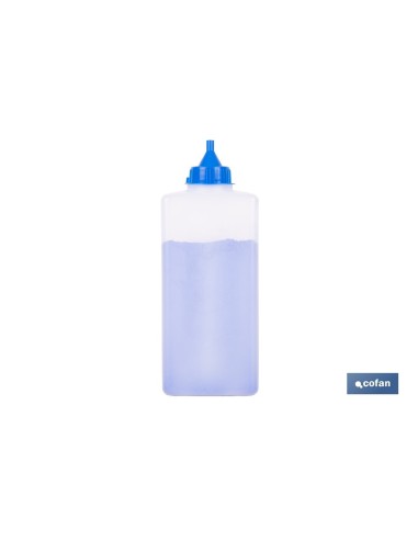 FRASCO DE POLVO AZUL 500 GRS