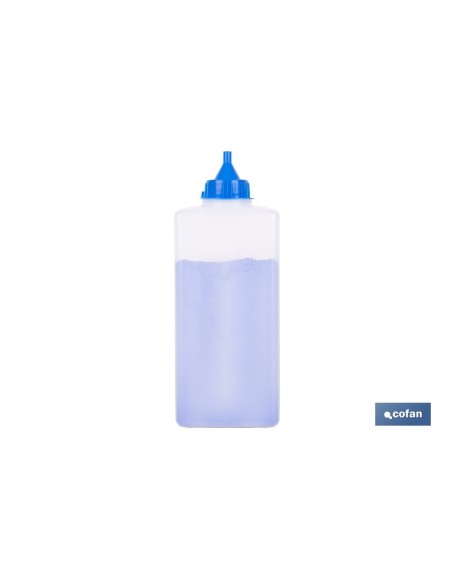 FRASCO DE POLVO AZUL 500 GRS