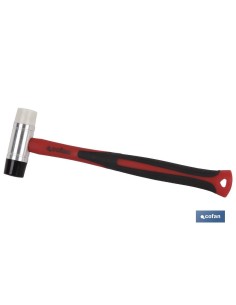 MARTILLO NYLON/PU Ø45 MM CON MANGO FIBRA 2